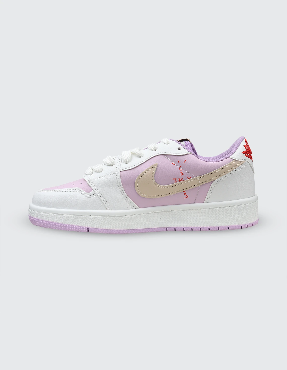 کفش روزانه زنانه نایک Nike Jordan 1 Low Travis Scott W