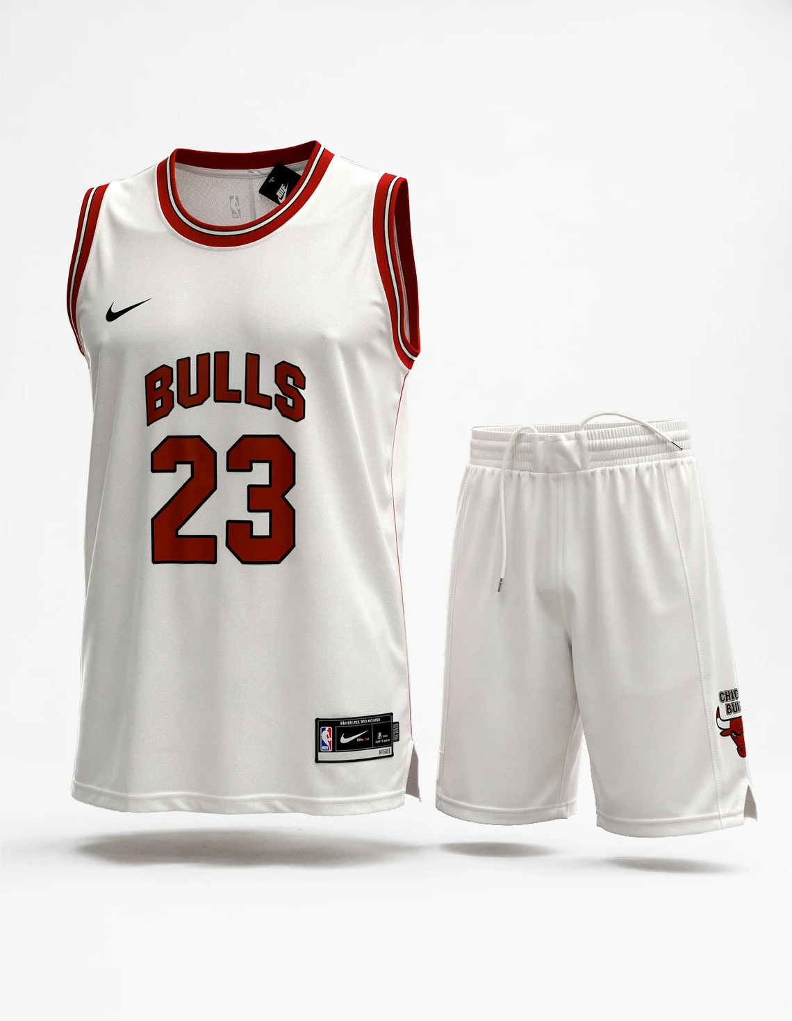 ست رکابی و شلوارک بسکتبال مردانه نایکی Chicago Bulls No.23 M