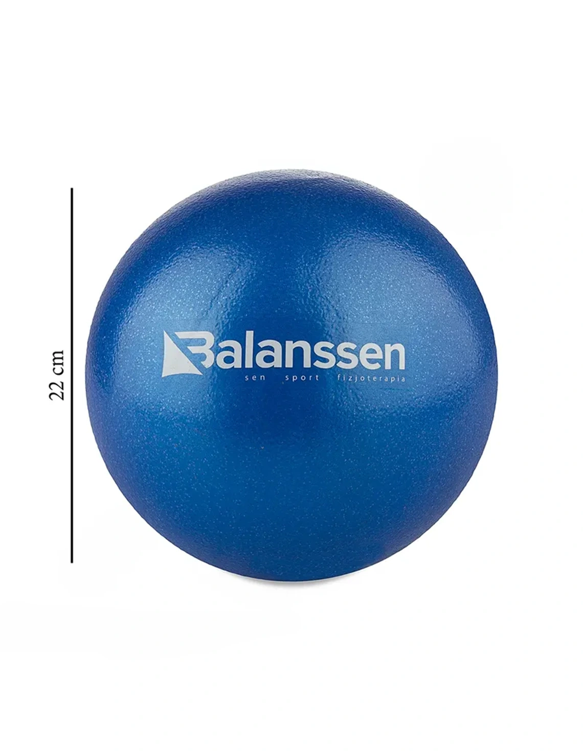 توپ پیلاتس Unisex بدون برند نی دار 22 سانتی متری Balanssen