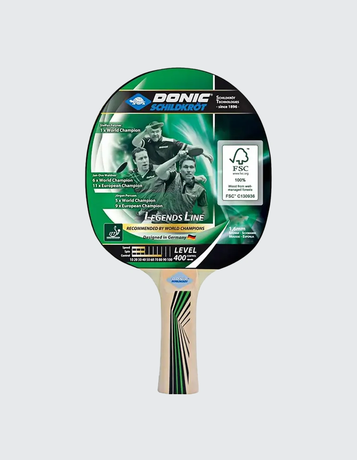 راکت پینگ پنگ .. - دونیک شیلدکروت لجند لاین 400 OLK