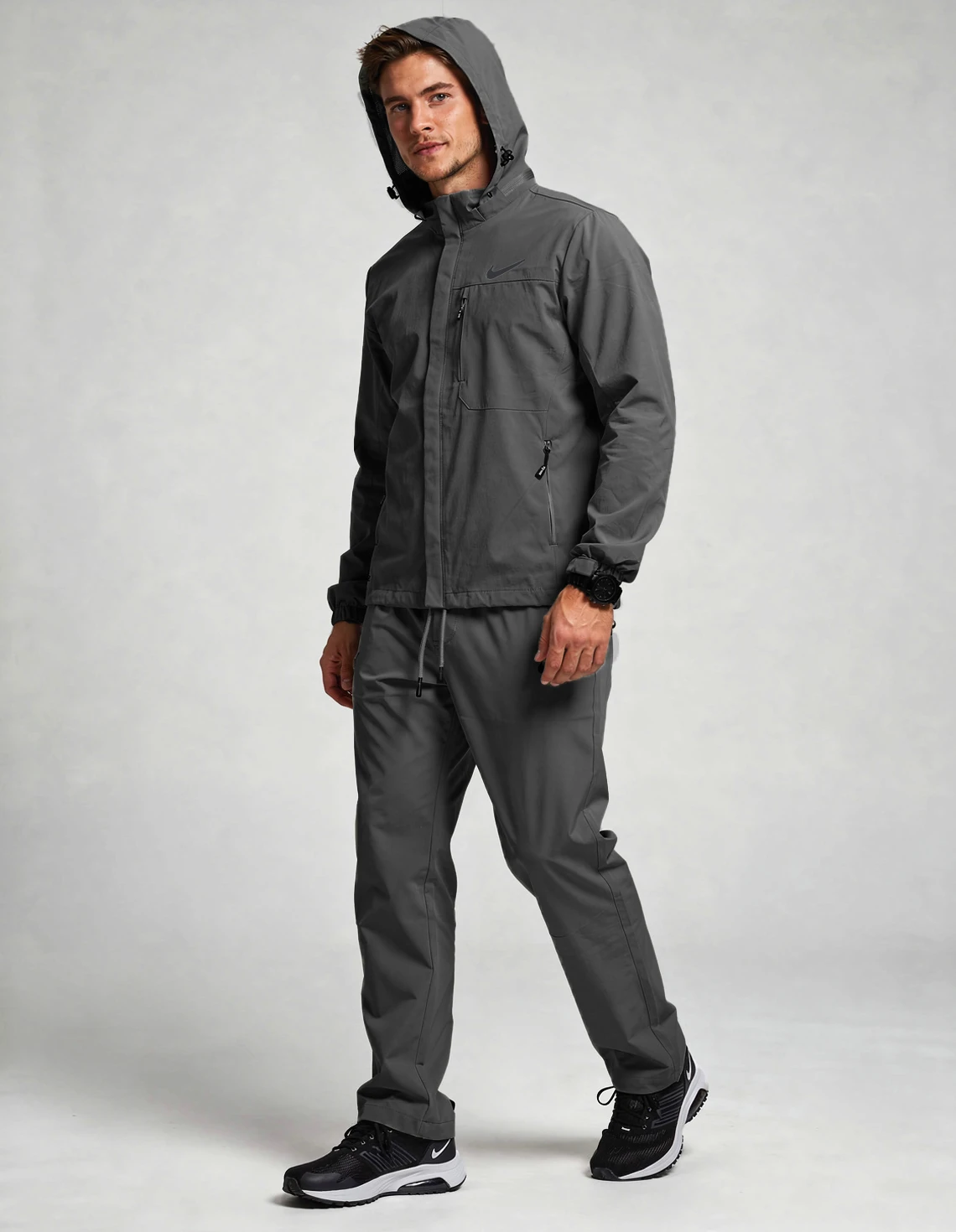 ست سویشرت و شلوار ورزشی مردانه نایک Nike Force Flex M
