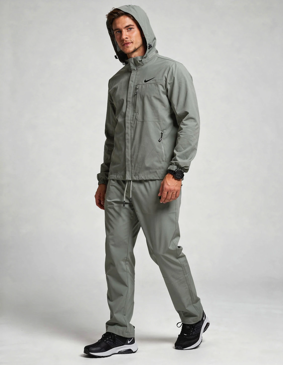ست سویشرت و شلوار ورزشی مردانه نایک Nike Force Flex M